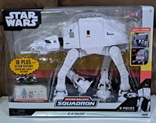 Star Wars Micro Galaxy Squadron AT-AT Walker Vehicle w Lights & Sounds Target Ex
