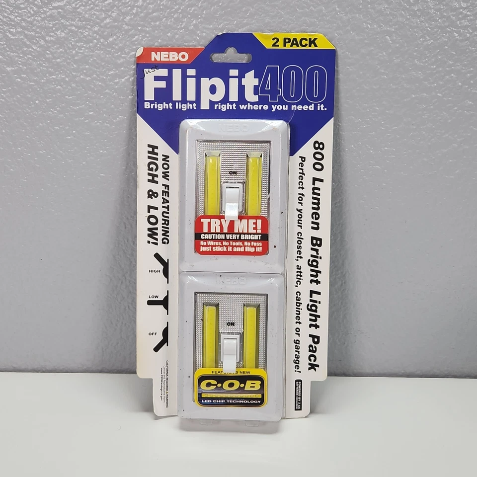 Luz Nebo Flipit400, 2 peças, 800 lúmens - Imagem 2 de 3