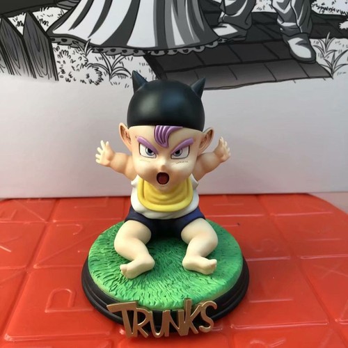 Figurine Dragon Ball mariage Statuette Trunk Végéta Bulma Marié 22cm collection - Imagen 4 de 12