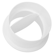 B- 4in Back Draft Damper ABS Plastic Accessories For Extractor Fan Vent Back