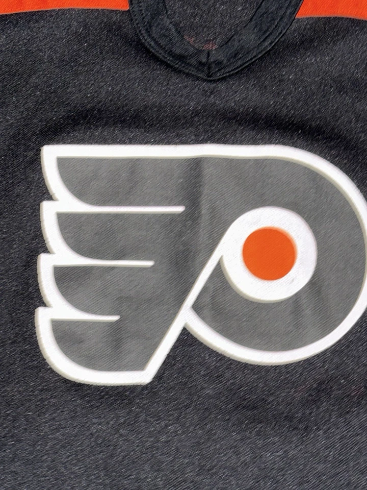 Camiseta deportiva de hockey juvenil vintage CCM NHL Philadelphia Flyers Jeremy Roenick #97 L/XL Foto 3 de 4