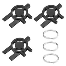 3 Pcs Paper Towel Dispenser Key for Cintas Sanis,3-in-1 Toilet Black