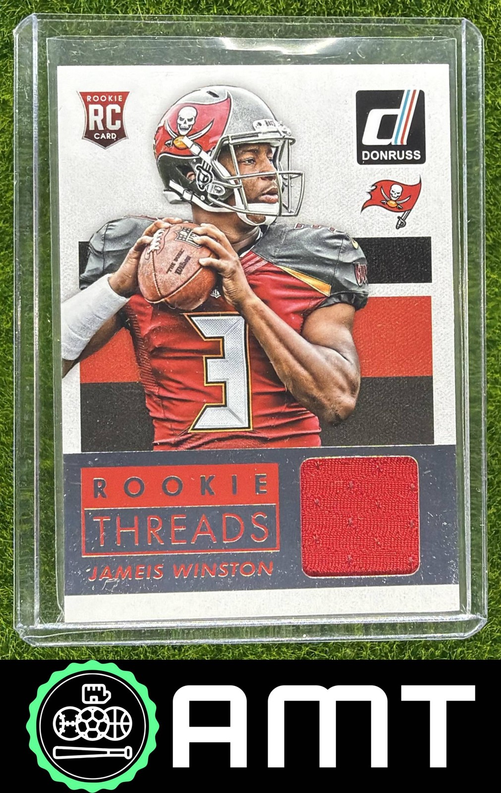 Jameis Winston Donruss Rookie Threads #JW Base