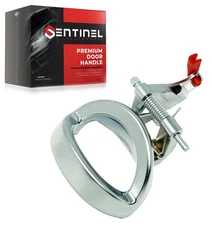 Interior Inside Driver Left Side Door Handle Satin Chrome for 07-11 Dodge Nitro