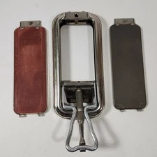 Vintage Rolls Razor Made in England - Razor Shaving Sharpener - Silvertone Rolls