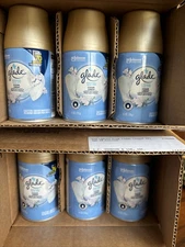 Glade Automatic Spray Air Freshener Refill, Clean Linen, 6.2 Oz, 6 Pack