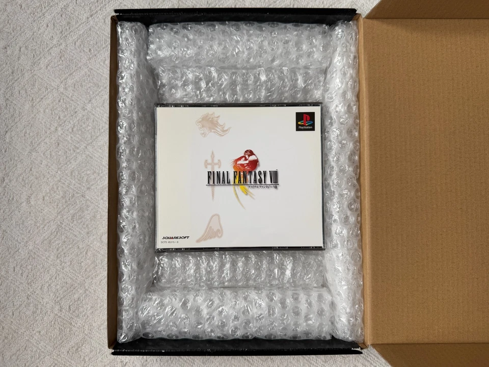 Final Fantasy VIII PS1 SCPS-45375 - NTSC-J Asian VGC CIB - English 中文 Manual - Image 2 of 4