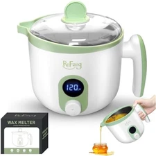 Candle Melting Pot Electric Wax Melter for Candle DIY Making with Pour