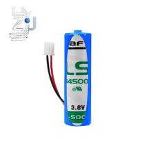 Batería 3.6V 2600mAh LS14500 PLC Control Industrial AA Tamaño 5 con Enchufe Nueva 1 PIEZA
