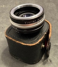 Vivitar Auto 2x Custom Teleconverter Model 2X-7 with leather case