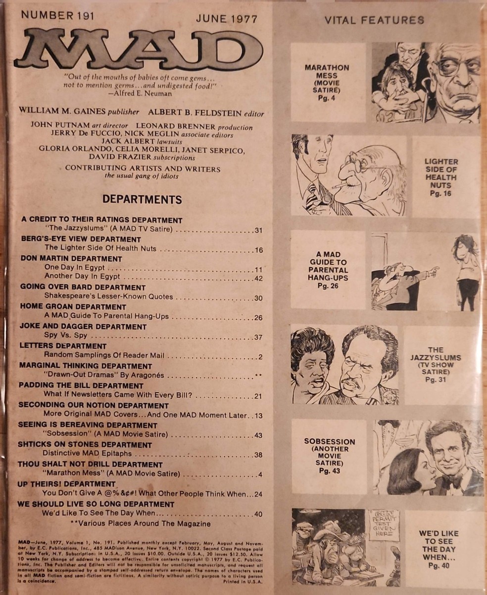 70s80s MAD Magazine \