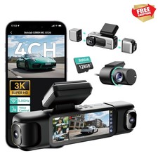 Advanced 3K Car Dash Camera with Built-in GPS...