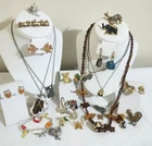 Vintage to Now Costume Jewelry Lot Animals 30 Pcs