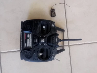 Radio Et Récepteur 6 Voies Graupner Avion Rc Ou Voiture, Bateau - Photo 1/2