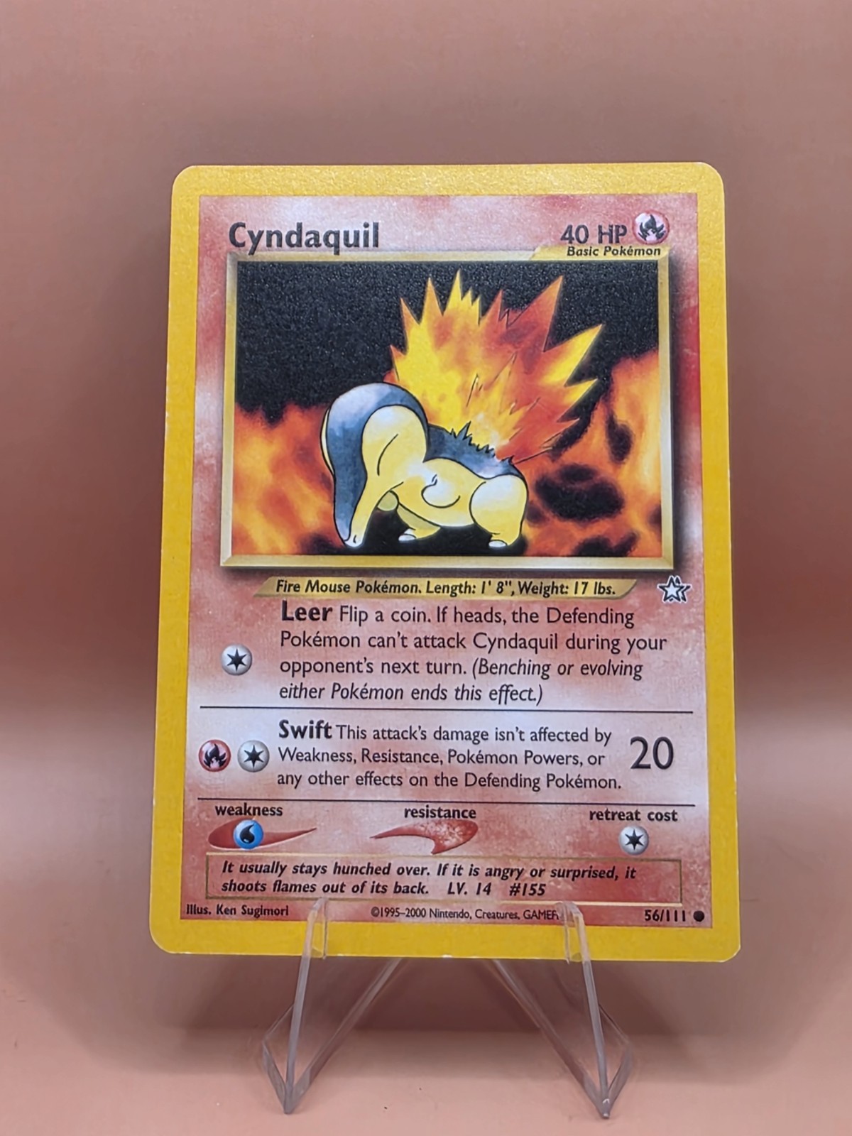 Cyndaquil 56/111 Neo Genesis Regular