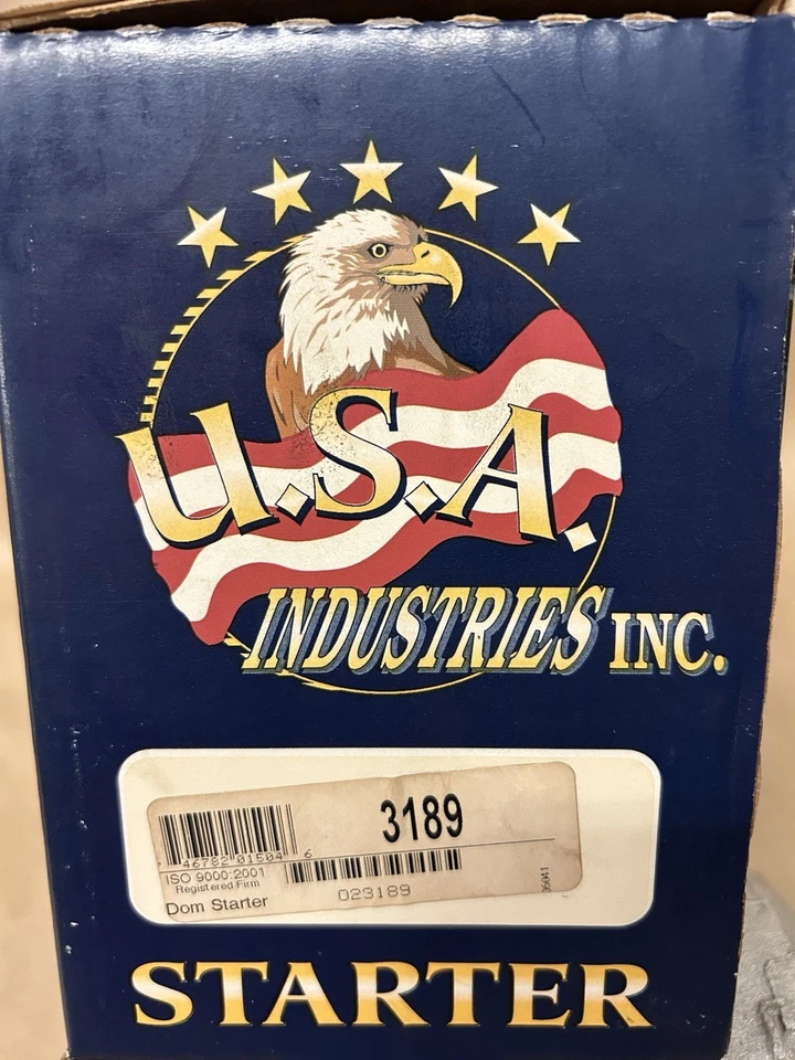Arranque USA Industries 3189 - Reman sin carga central, se adapta a Ford/Mercury 1986-1990 Foto 3 de 3