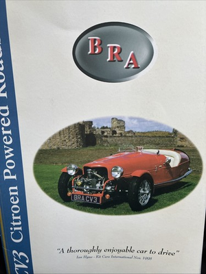 #ad #ad The BRA CV3 Honda Powered Kit Car Range Car Sales Info Brochure Around 1998 GBP 3.99