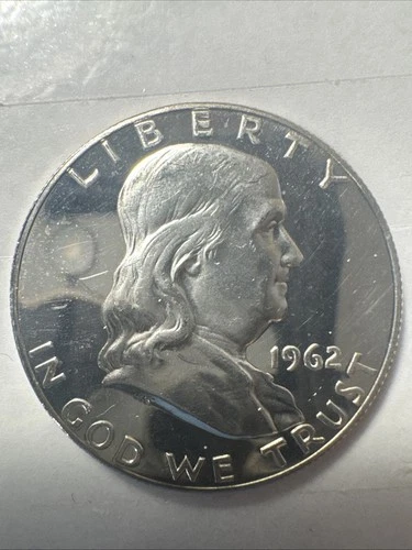1962 Proof Silver Franklin Half Dollar