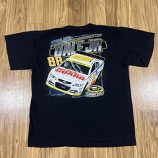 Dale Earnhardt Jr Shirt Mens Large Black NASCAR Racing Chase Authentics 2014