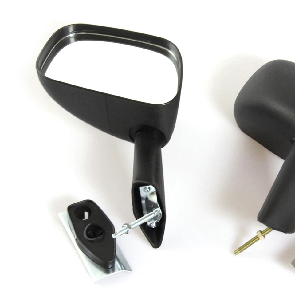 MITSUBISHI DODGE PLYMOUTH COLT CHAMP MIRAGEOBLIQUE BASE FENDER MIRROR L/R 78-89 - Image 4 of 4