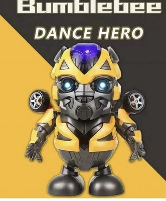 Dancing Bumblebee Transformer Hero With Movement, Lights, And Sounds