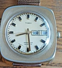 Vintage 1976 Timex Viscount Automatic (48854) – Day/Date (French)  - Running