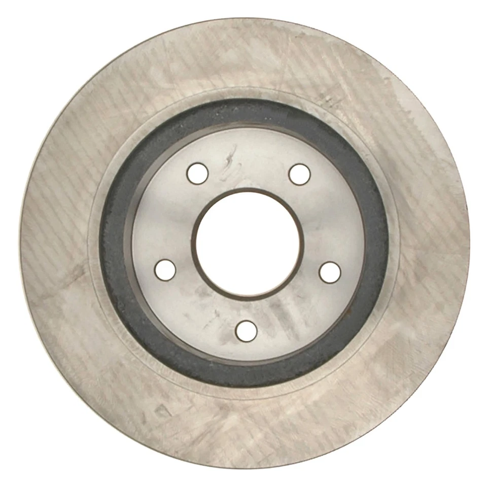 For Nissan 300ZX 1987-1989 ACDelco 18A301A Silver Vented Rear Brake Rotor - Image 3 of 4