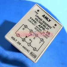 NEW ANLY authentic Taiwan APR-3S phase sequence relay 1Pcs/ #US