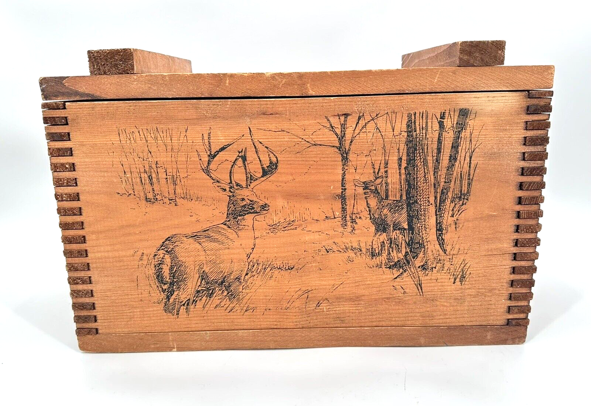 The Classic By Evans 1996 Wooden Ammo Ammunition Box Crate | eBay
