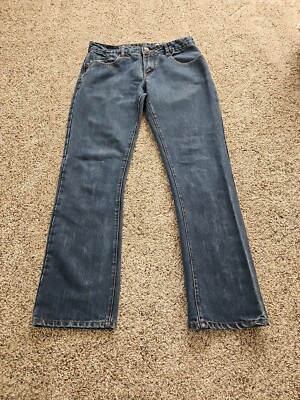 Ezekiel Jeans Womens 302 EZ Rider Denim Jeans Size 30 Blue Straight