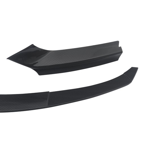 For BMW F22 2 Series 14-20 M Sport Front Bumper Lip Splitter Carbon Fiber Style - Picture 5 of 10