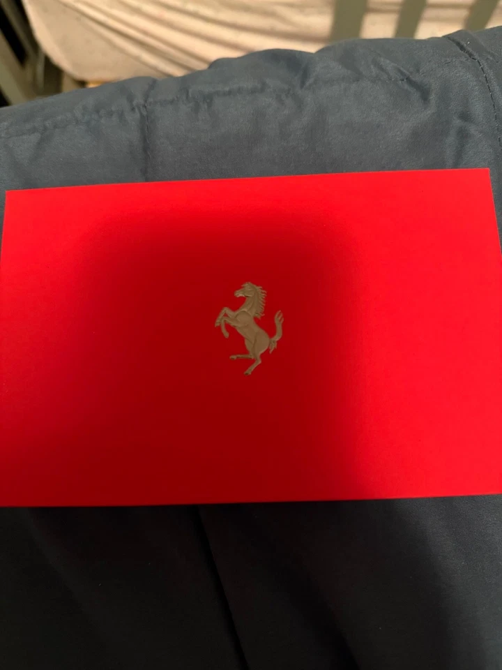 Ferrari Second Life leather card case Red - Image 4 of 4