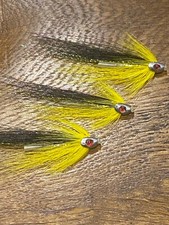 3 V Fly Ultimate Skullhead 1/2 & 1 Inch Salmon Tube Flies & Trebles 12 Patterns