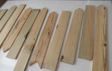 6 Directional wood arrow sign set , wood street signs for outside DIY lake decor