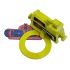 Playmates 1989 TMNT Flushomatic Toxic Yellow Toilet Seat Authentic Vintage Part