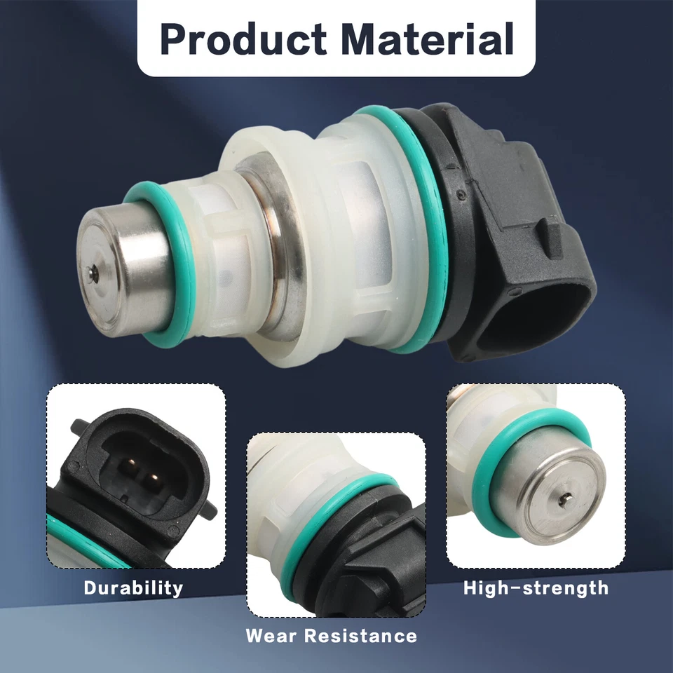 Inyector de combustible de 1 pieza compatible con Chevrolet LLV S10 S10 Blazer 2,5 L L4 17111814 Foto 2 de 4