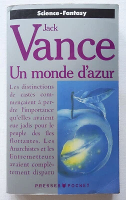 Un monde d’azur - Jack Vance - Presses Pocket 1989 - Photo 1/4
