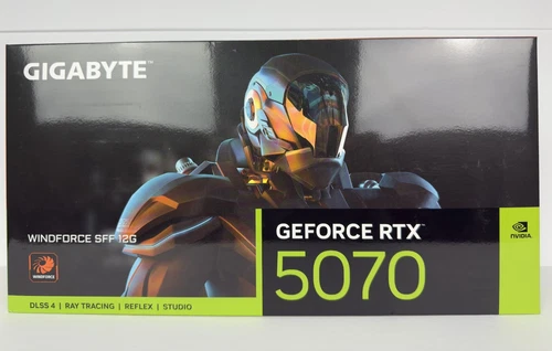 GIGABYTE - NVIDIA GeForce RTX 5070 WINDFORCE SFF 12G GDDR7 BRAND NEW