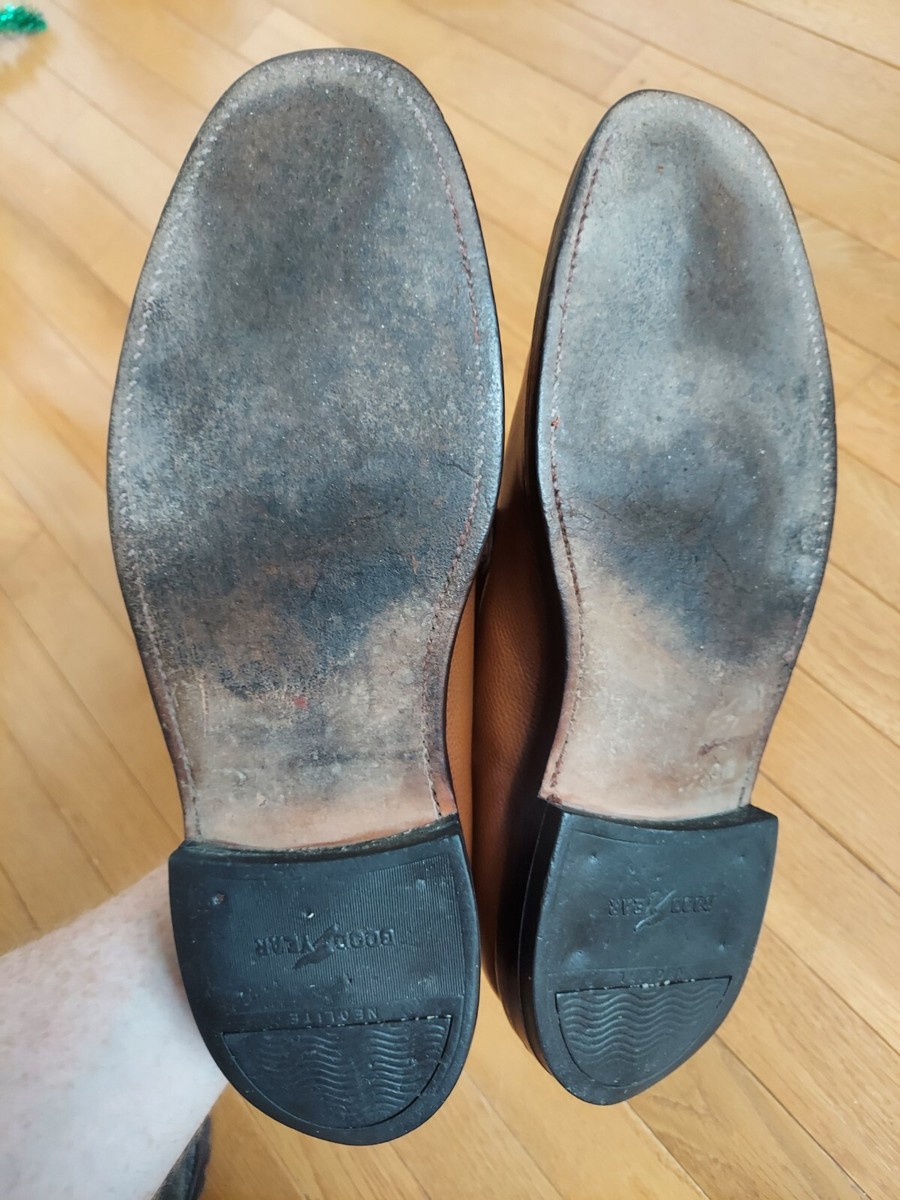 Vintage Hanover 2102 LB Sheppard Signatures Tan Scotch Grain Calf