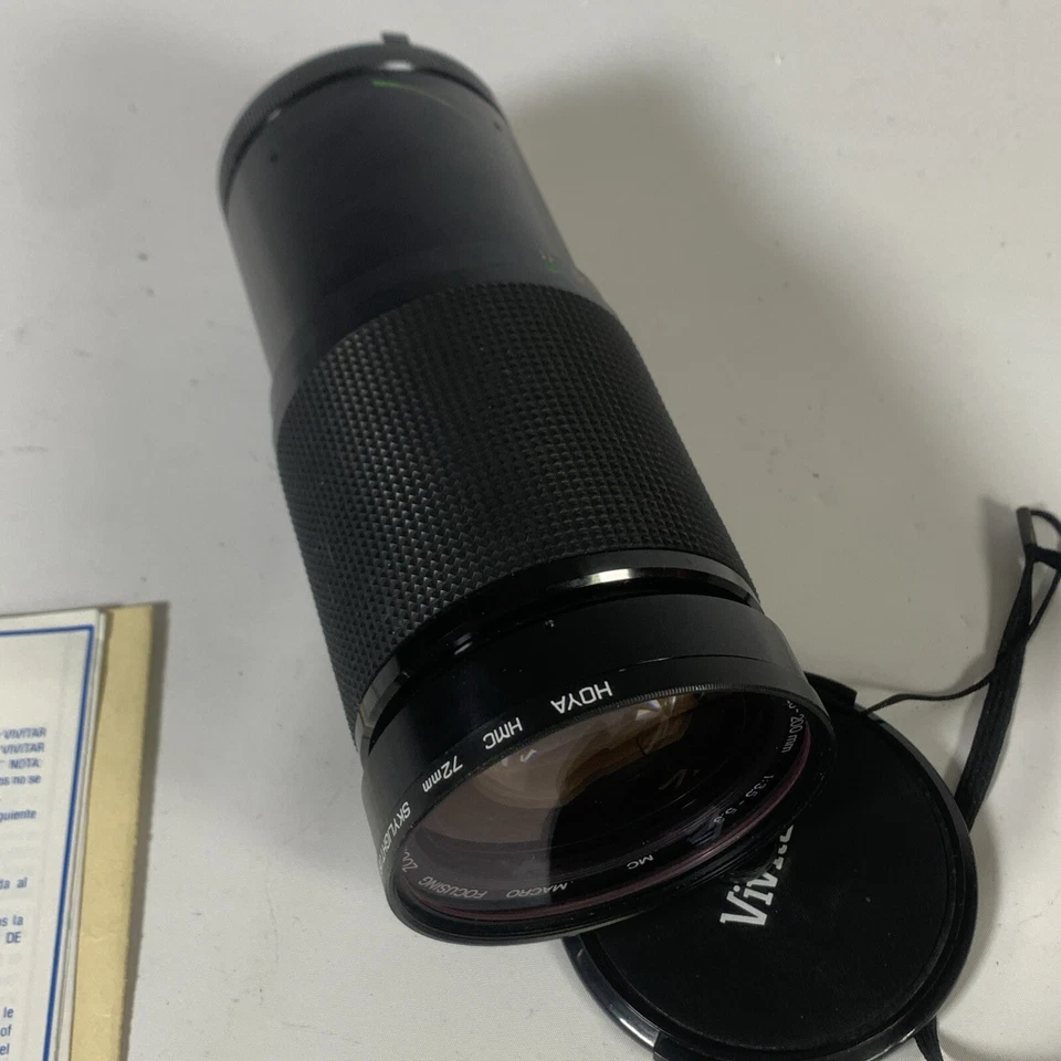 Vivitar 28-200mm f3.5-f5.3 MC Macro Focusing Zoom Lens for Minolta MD Mount SLR - Image 3 of 4