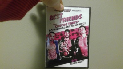 Best Friends with Chuck & Trent DVD Teddy Hart interview HighSpots Wrestling NEW