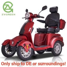 1000W Heavy Duty 4-Wheel Mobility Scooters for Seniors Adult 500lbs 31 miles
