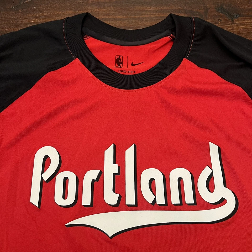 Camiseta de práctica Nike Portland Trail Blazers edición del equipo de la NBA talla mediana Foto 4 de 4