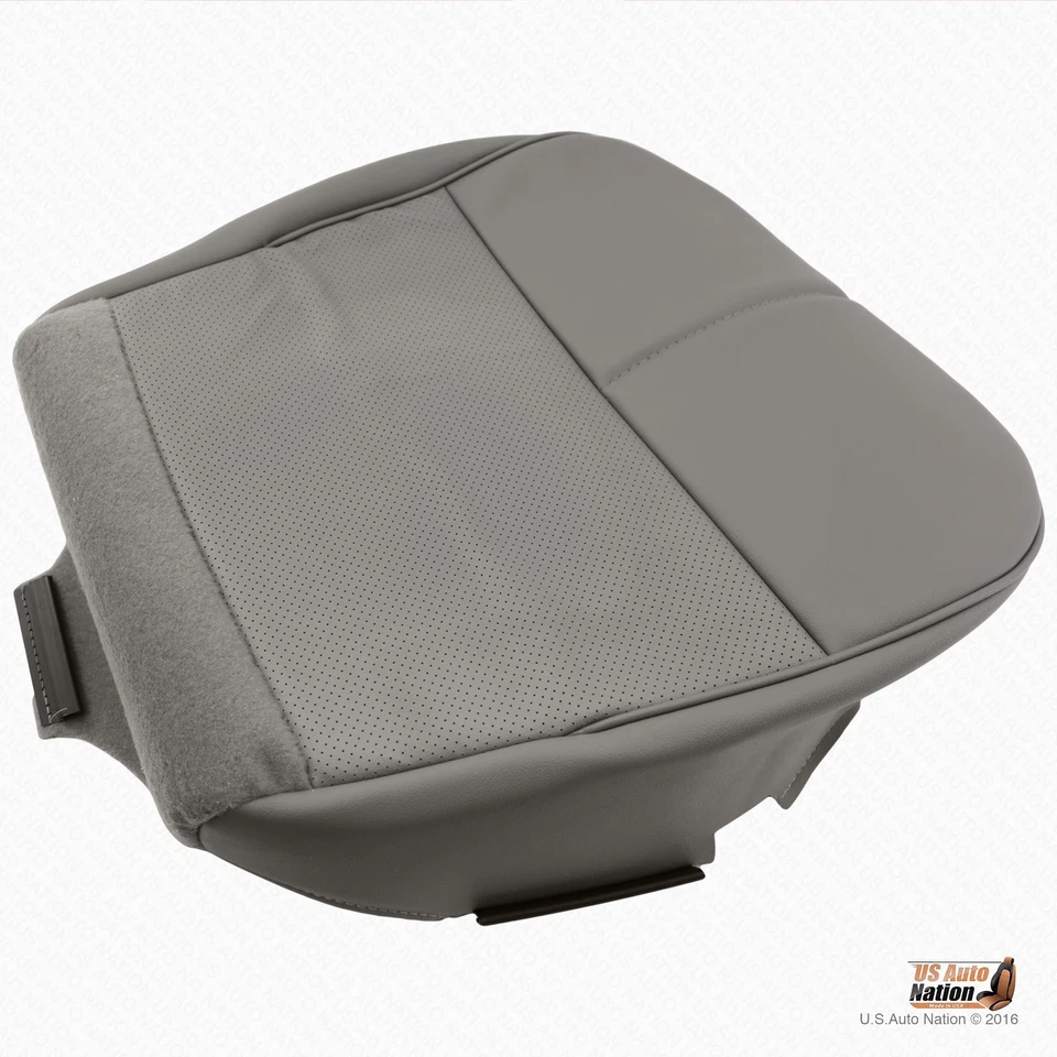 Ford E150 E250 1992 E350 E450 E550 furgoneta pasajero parte inferior gris cubierta de asiento de vinilo Foto 4 de 4