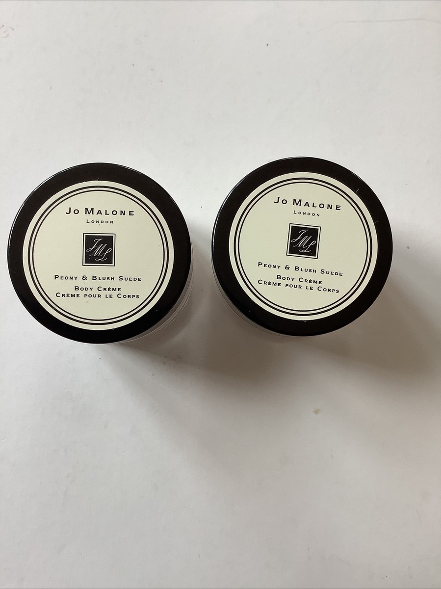 2X JO MALONE PEONY & BLUSH SUEDE BODY CREME (0.5OZ/15ML) TRAVEL