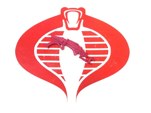 GI Joe Weapon Dee-Jay Gun Rifle 1989 Original Figure Accessory