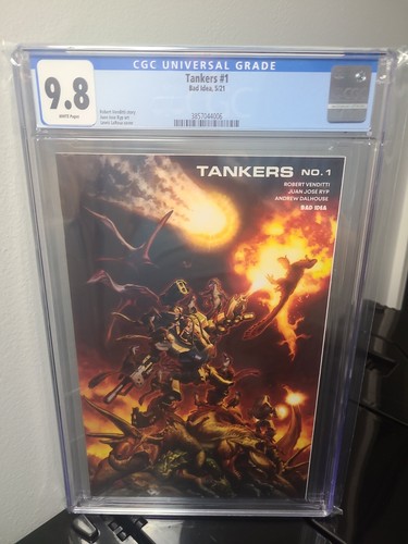 Tankers #1 Bad Idea CGC 9.8 with Raw 1-3 Set