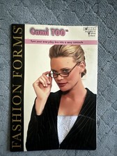 Cami Secret Clip-on Camisoles Bra Insert Overlay White Lace Panel Small Medium