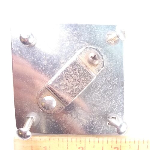 Rogers Diamond Ride Tom Shell/Bass Drum Rail Mount Chrome Bracket Vintage 60s US - Picture 2 of 4