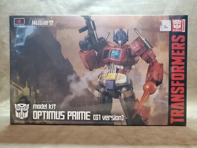 Transformers Optimus Prime G1 Version Flame Toys Model kit New In Plastic 